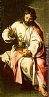Evangelist Canvas Paintings - St. John the Evangelist with the Poisoned Cup